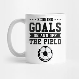 International Women's Day Soccer Woman Power Goal Mug